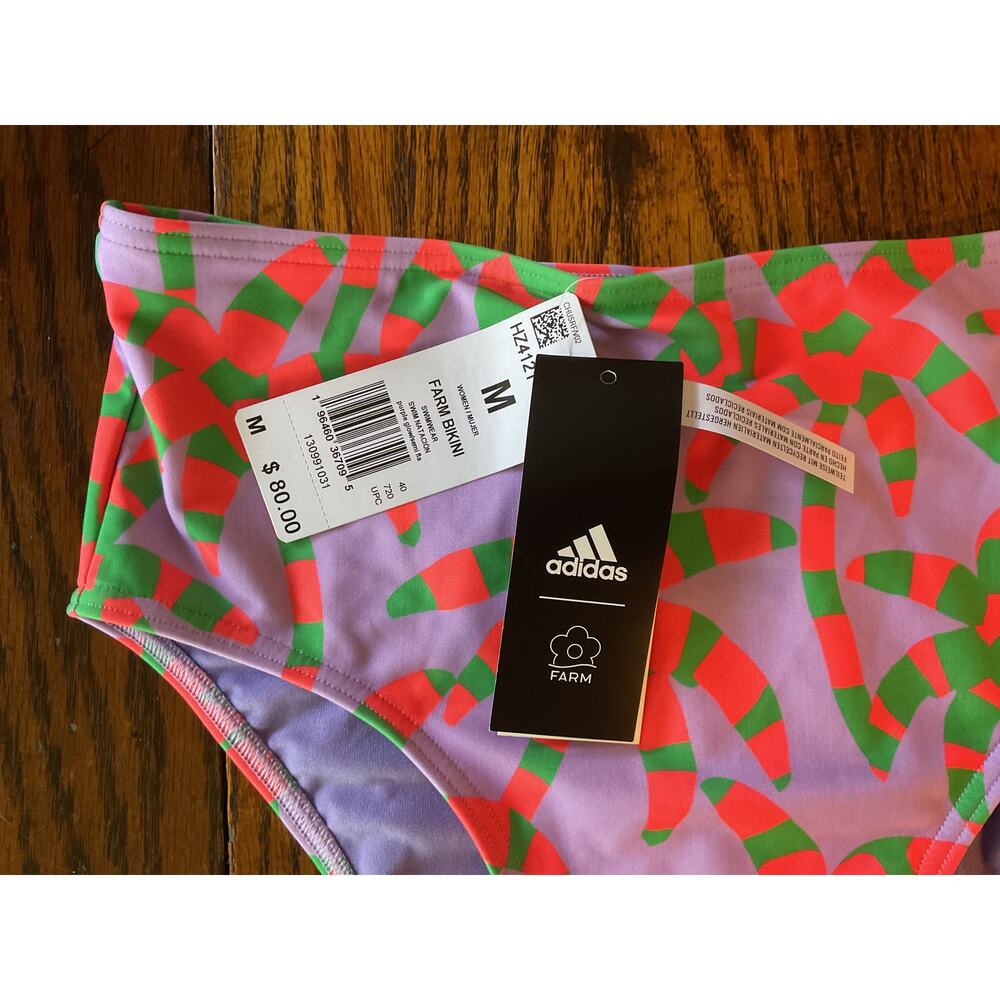 FARM Rio Pink and Green Swim Bottom - Picture 2 of 6